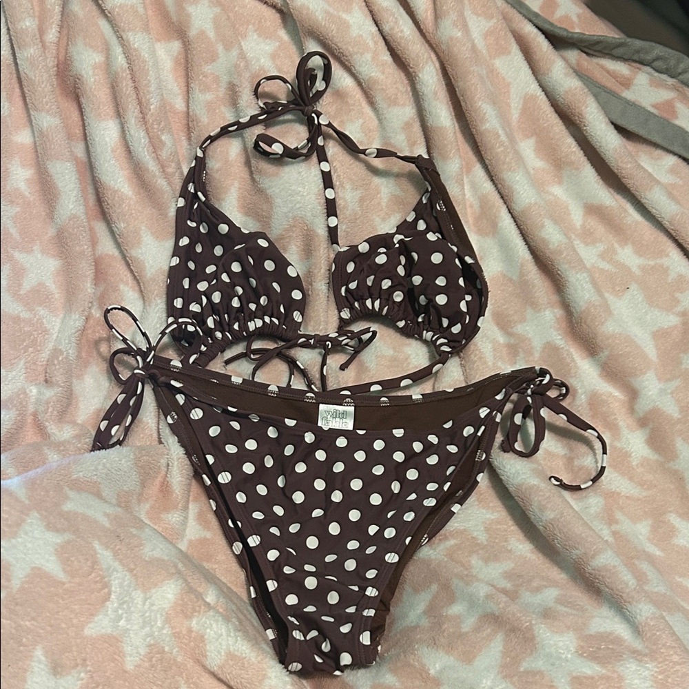 polka dot bikini